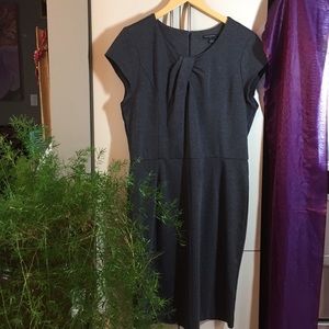 Banana Republic,comfortable,smart grey/blue dress